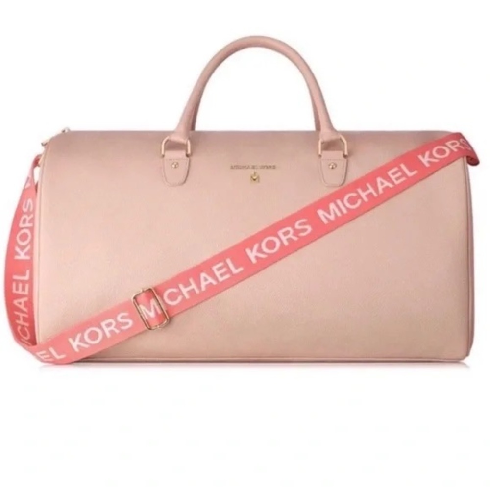Michael Kors Pink Duffel Bag